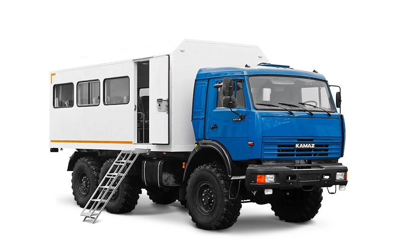 Shift bus on the KAMAZ 43114 chassis 1