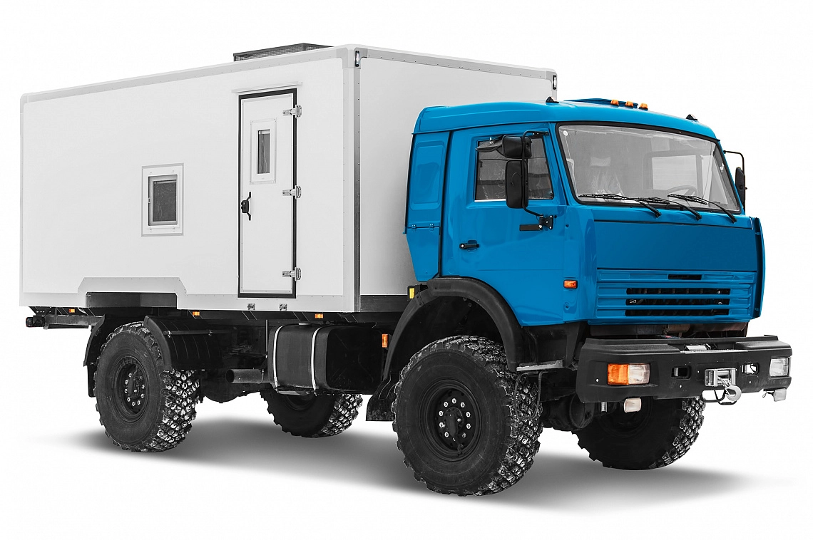 Residential module on the KAMAZ 4326 chassis 1