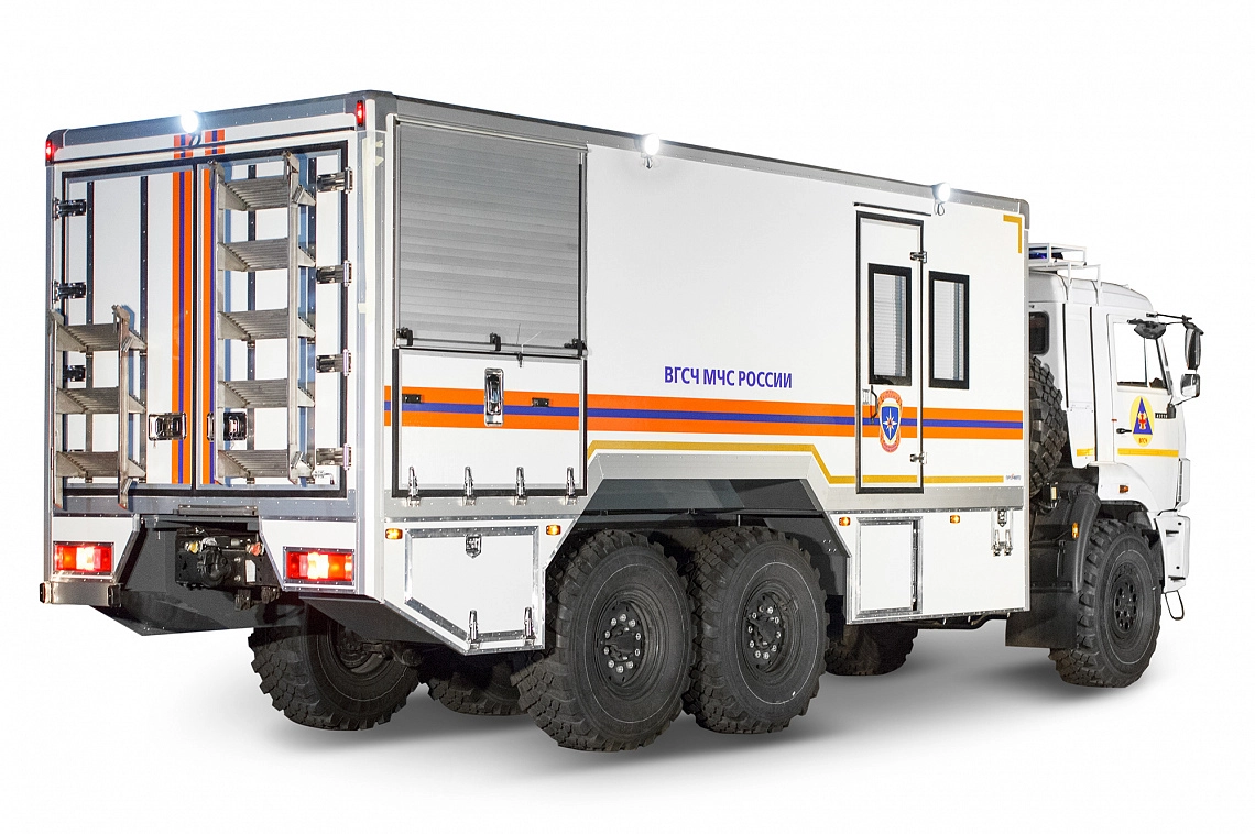 Mobile diving complex on the KAMAZ 43118 chassis 4