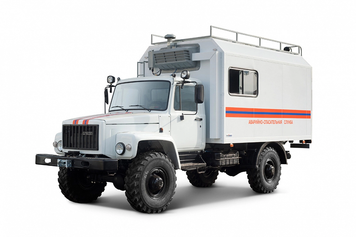 Mobile workshop on the GAZ-33081 chassis 1