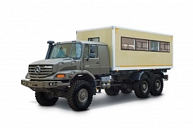 Shift bus based on the Mercedes-Benz-Zetros chassis 1