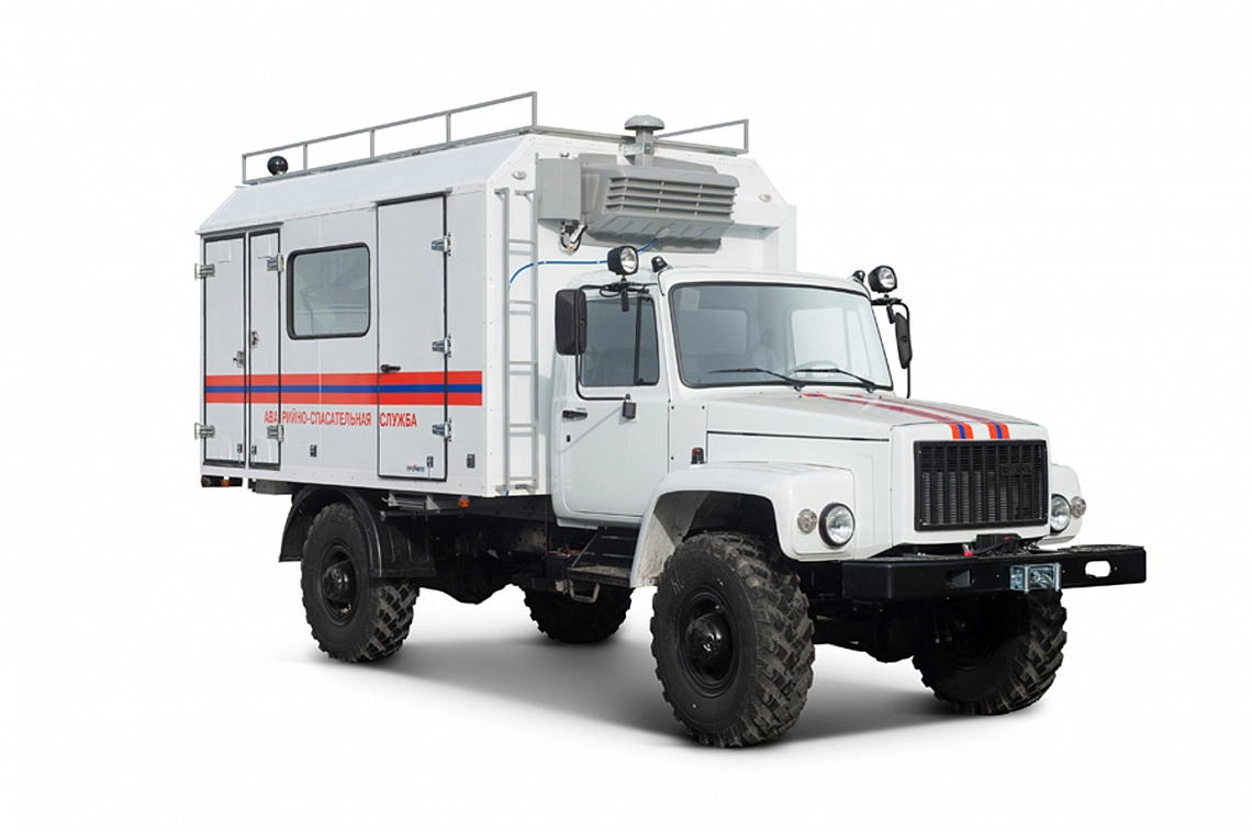 Mobile workshop on the GAZ-33081 chassis 5