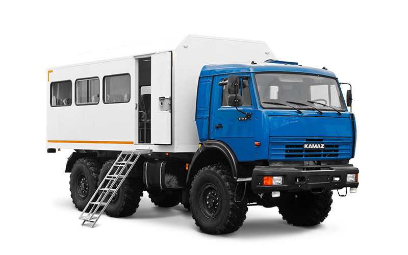 Shift bus on the KAMAZ 43114 chassis