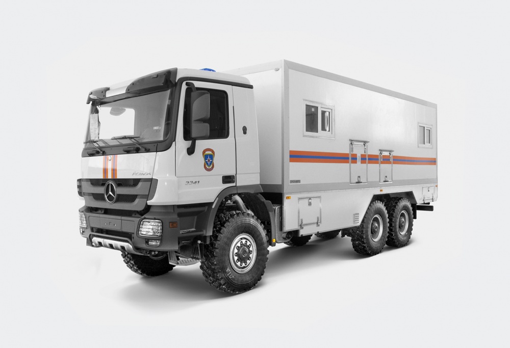 Special purpose vehicles of the Ministry of Emergencies