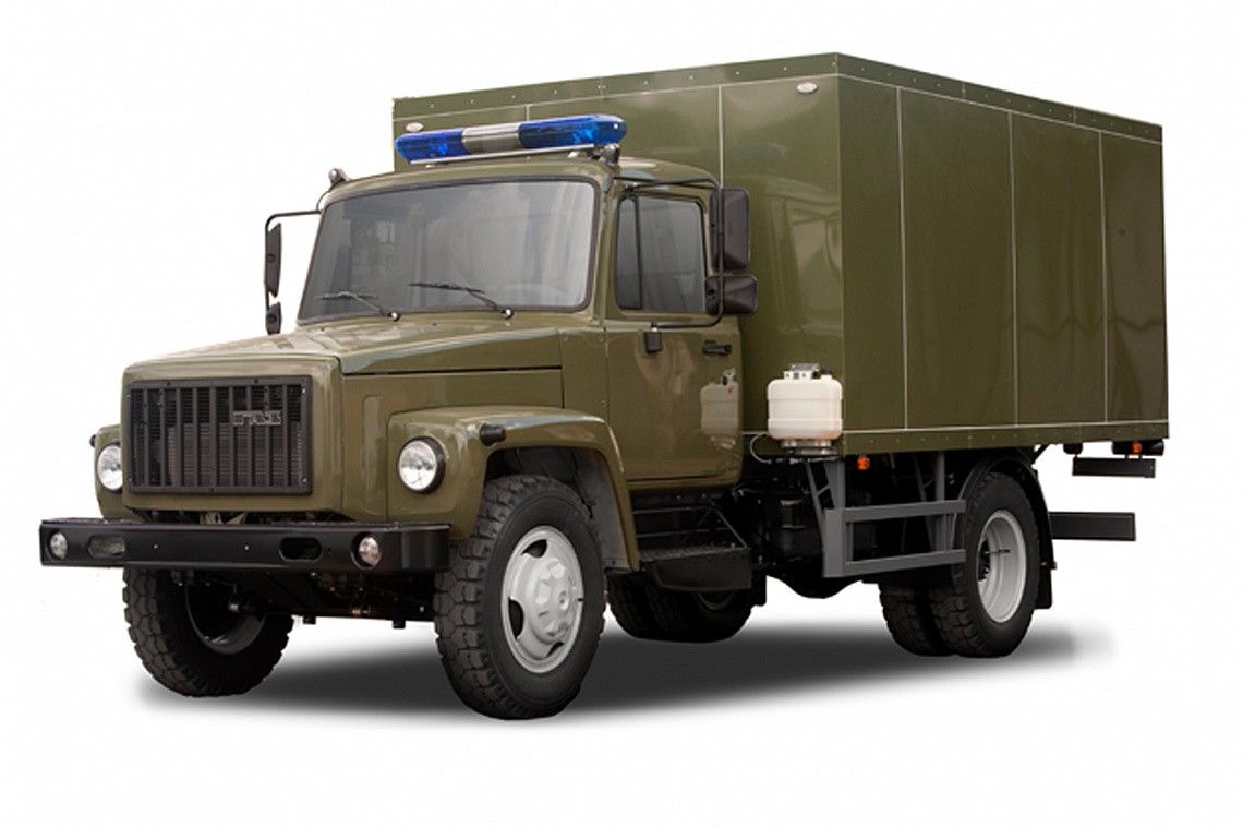 "Special vehicle for the transport of detainees on the GAZ 3309 chassis " 1